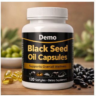 Black Seed Oil Capsules